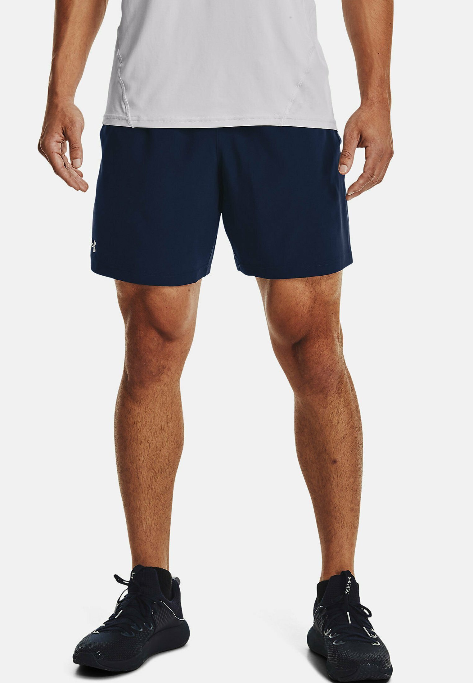 Under Armour Pantalón corto de deporte - blue/azul - Zalando.es