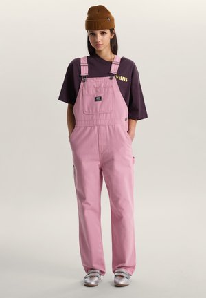Vans GROUND WORK OVERALL - Salopette - medium pink