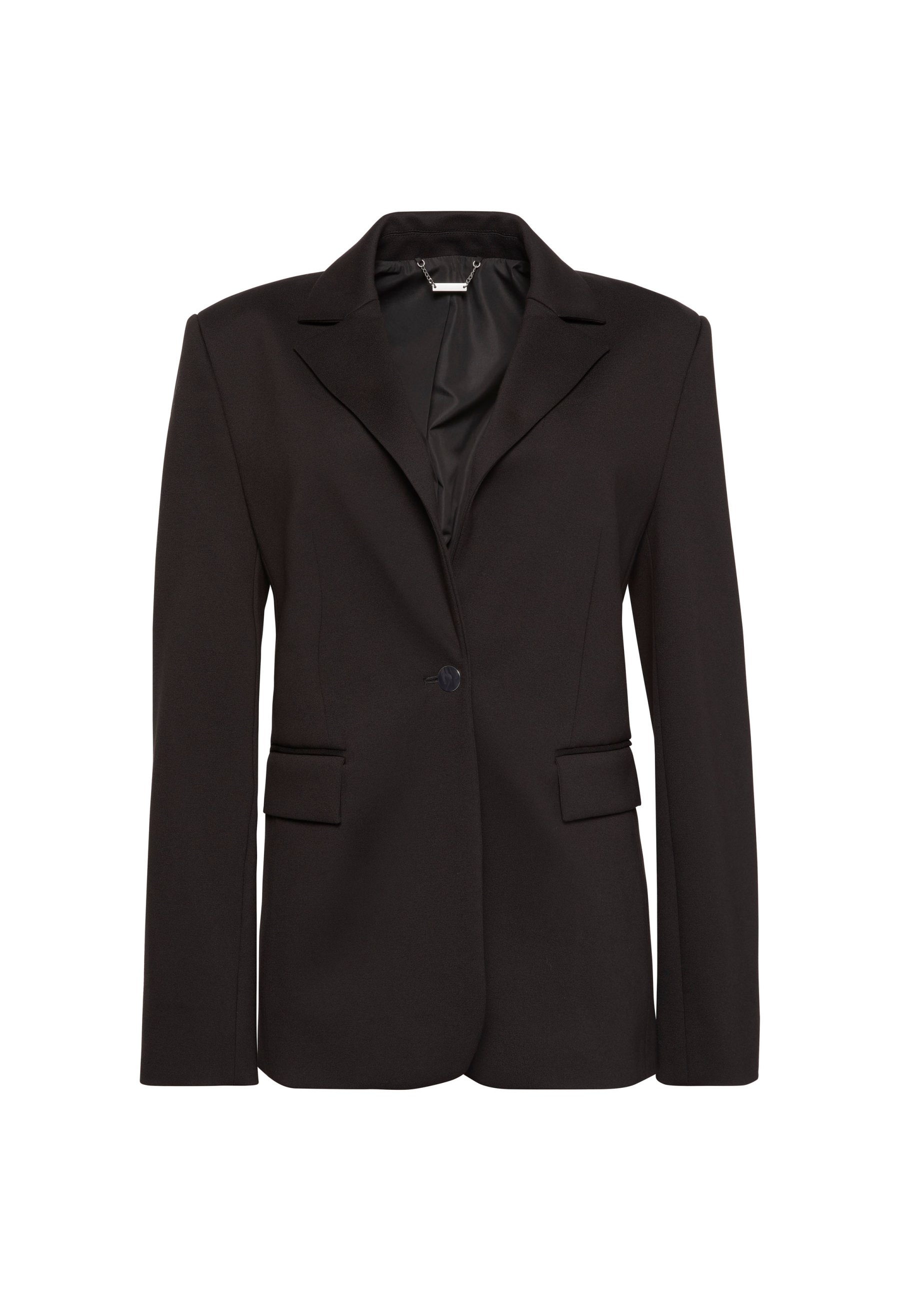 Ponte 2 Casual Blazer LS ブラック サイズ 4 Live Unlimited Curve Ponte Blazer, Black
