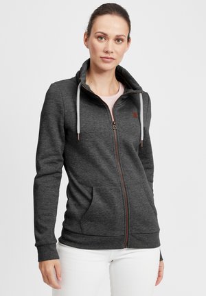 OXVICKY - SWEATJACKE - Sweat zippé - dar grey m