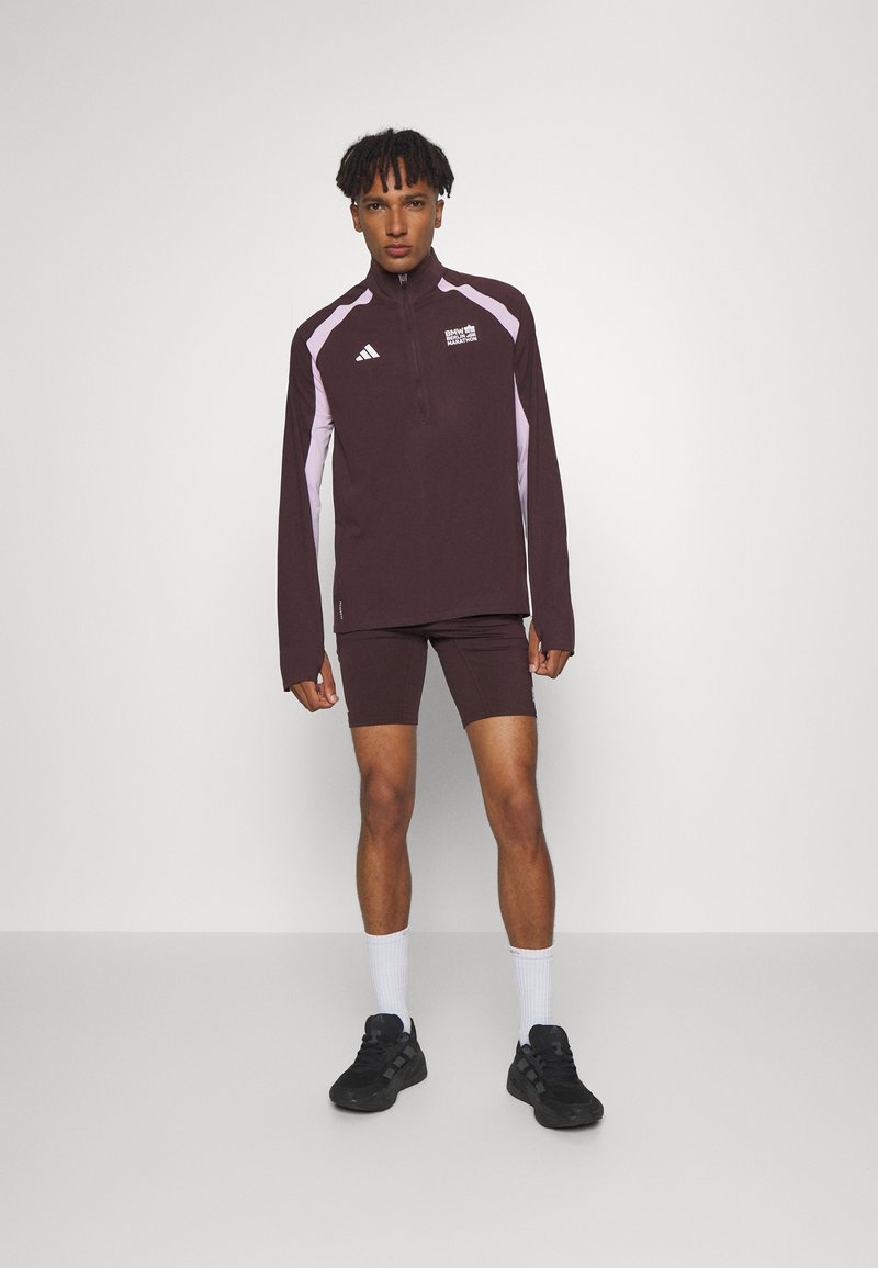 brown adidas men
