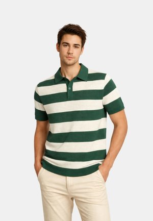 INDICODE JEANS, INDICODE JEANS POLOSHIRT INBALTISE KURZARMSHIRT POLOKRAGEN - Poloshirts - grün
