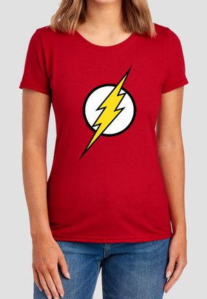 Warner Brothers, JLA FLASH LOGO - T-Shirt print - red