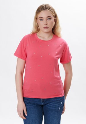T-shirts print - coral