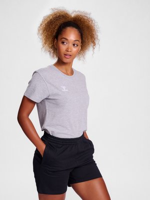 Hummel T-Shirt basic - grey melange