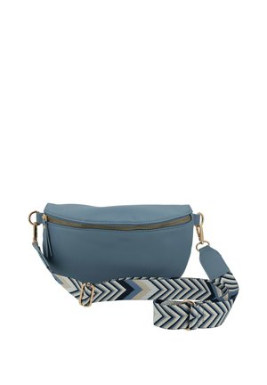 WAIST - Marsupio - blue/gold