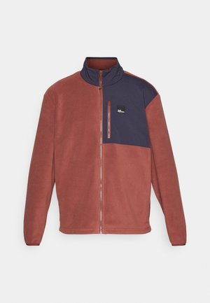 Jack Wolfskin SUMETRO - Fleece jacket - dark rust