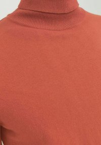 Jack & Jones JJEEMIL ROLL NECK - Maglione - cinnabar