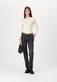 Gina Tricot Topper langermet - turtledove