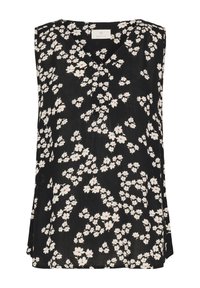 KAAMBER PRINTED - Tops - black chalk red petit fleur