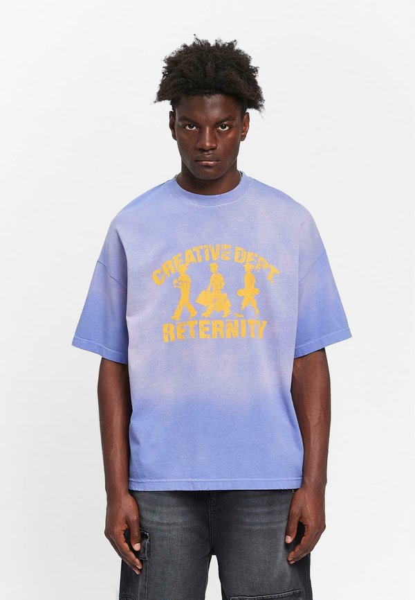 CREATIVE DEPT LOGO - T-Shirt print - washed purple