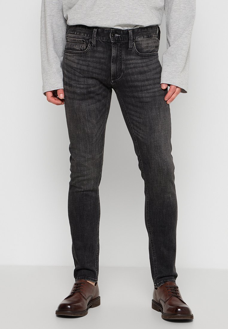 Denham Slim fit jeans donkergrijs