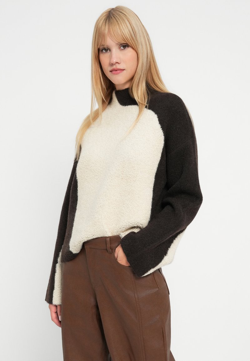 Vero Moda Regular fit coltrui met all-over motief, model 'HURLEY' in Vero Moda Regular fit coltrui met all-over motief, model 'HURLEY' in