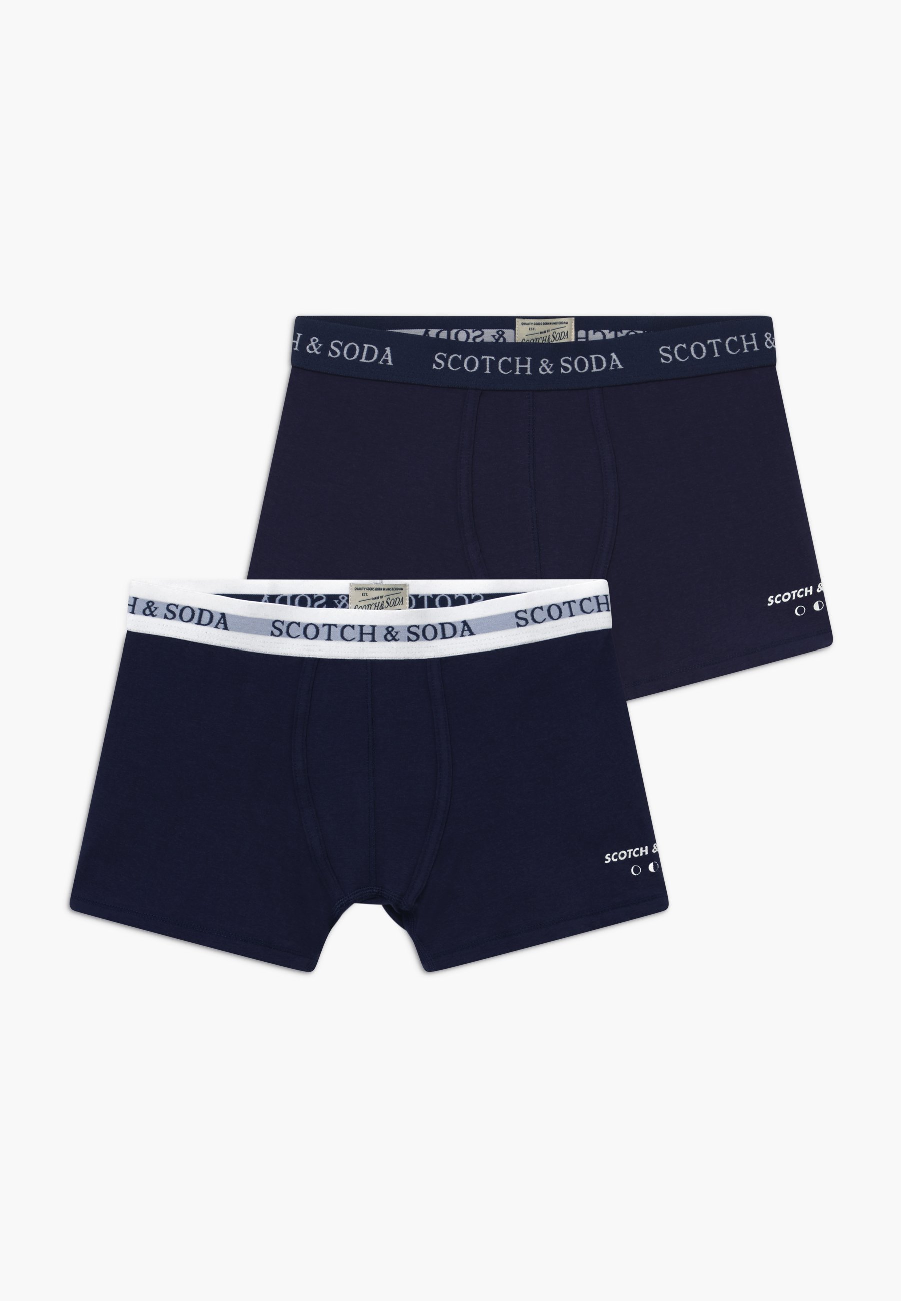 Scotch \u0026 Soda BOXER 2 PACK - Onderbroeken - solid navy/Blauw - Zalando.nl