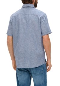 s.Oliver REGULAR KURZARM - Overhemd - navy