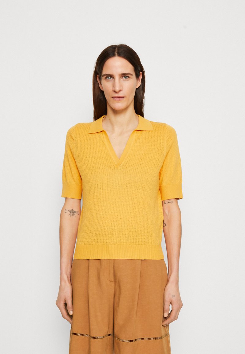 Esprit Collection POINTELLE Tshirts med print sunflower yellow/gul