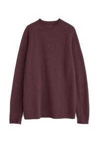 Seasalt Cornwall FITCHER - Stickad tröja - purple merlot