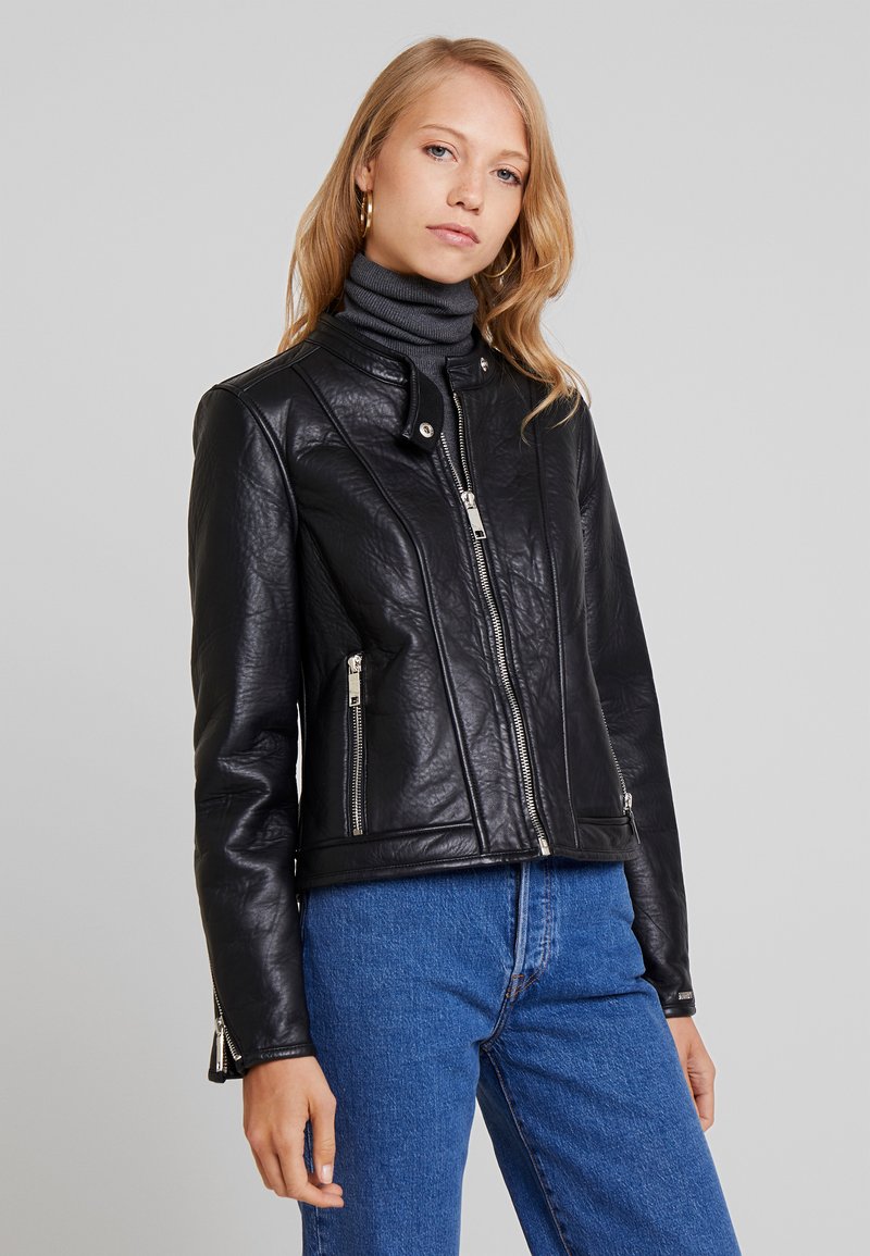 Maze MADEIRA - Lederjacke - black