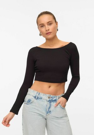 Vero Moda VMSOFIA - Long sleeved top - black