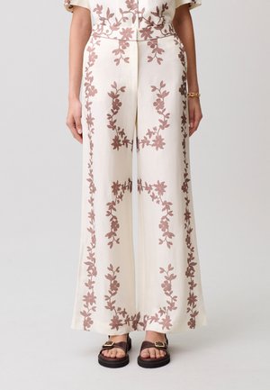 Pantaloni - print clair