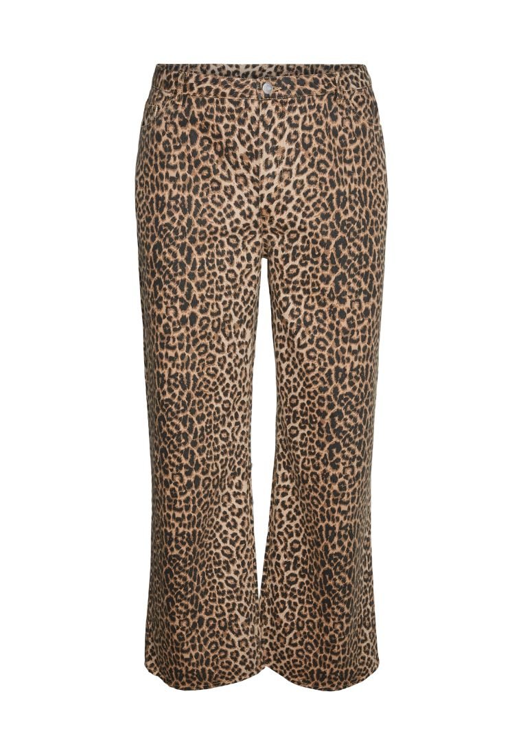 Vero Moda Curve Wide leg bruin