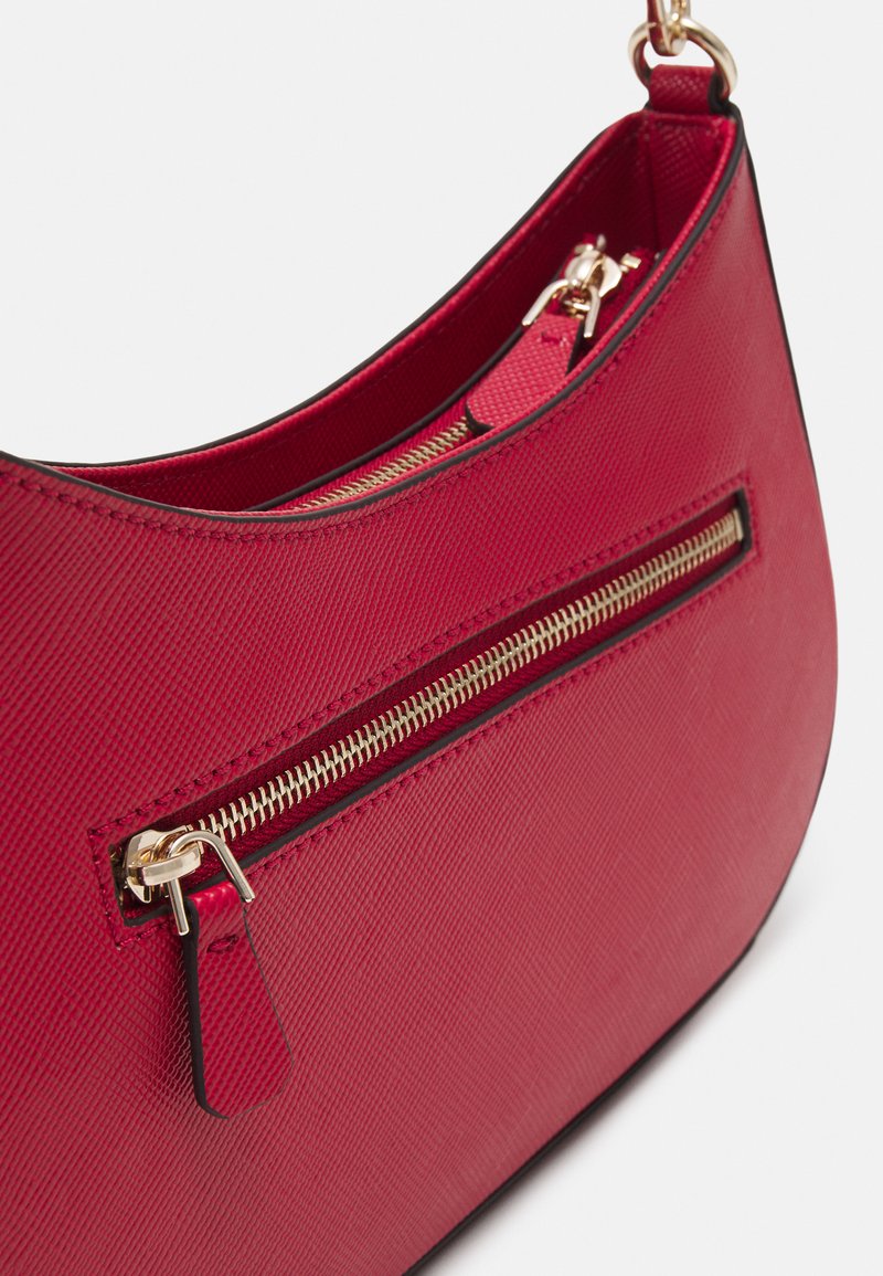 Guess Baguette Bag GrÃ¼n Guess NOELLE TOP ZIP SHOULDER BAG Handbag