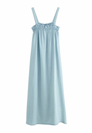 REGULAR FIT - Denimové šaty - blue