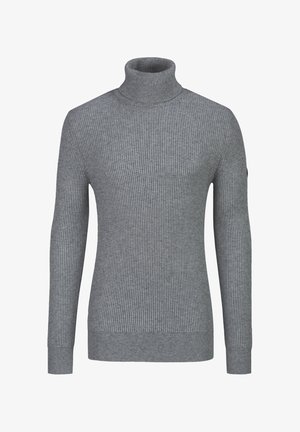 19V69 Italia, 19V69 ITALIA ROLLKRAGENPULLOVER TOSCO - Strickpullover - grey melange