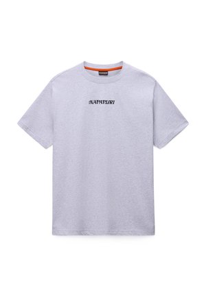S-FLINT   - T-shirts print - light grey melange