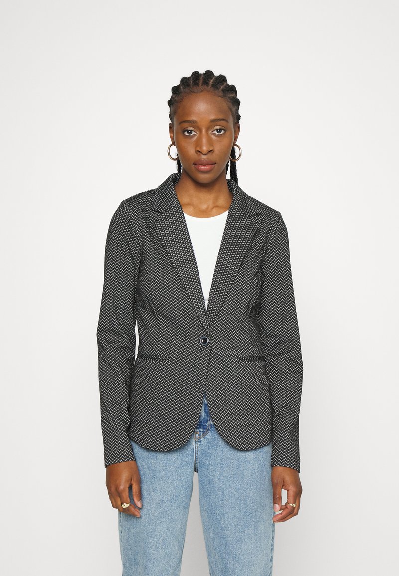 Blazer ICHI Kate Donna - Jersey Sciancrato Per Ufficio E Tempo Libero - Foto 2