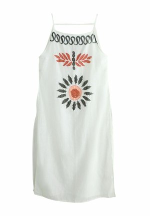 REGULAR FIT - SLIP COVER-UP - Strand accessories - white embellished