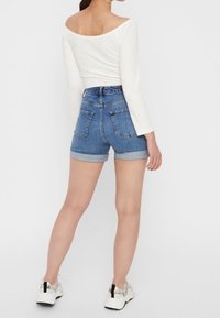 Pieces Jeans Shorts - dark blue