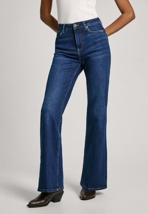 Jean flare - blue denim