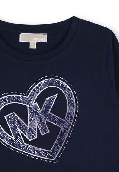 Michael Kors Kids LONG SLEEVE - Majica z dolgimi rokavi - bleu cargo