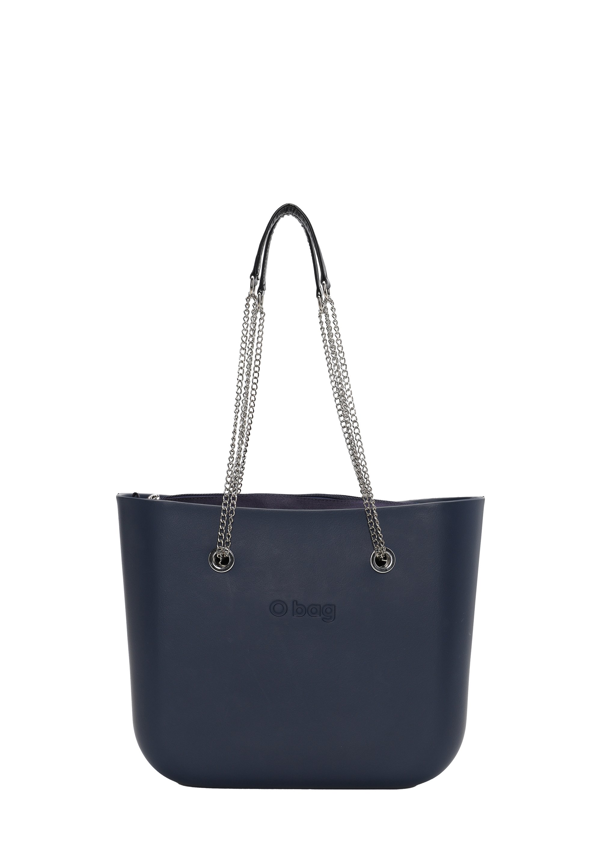 O Bag Tote bag navy blue plain/mottled blue Zalando