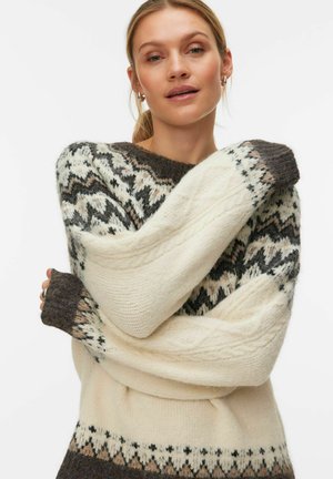 Vero Moda, JUMPER VMJULIANA JUMPER - Pullover - birch