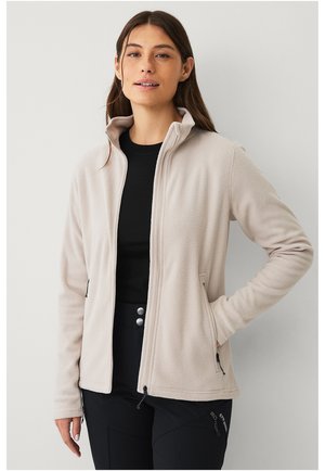 Fleecejacke - beige