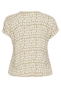Kaffe Curve KCLOKANA - Blusa - chinchilla chalk graphic print