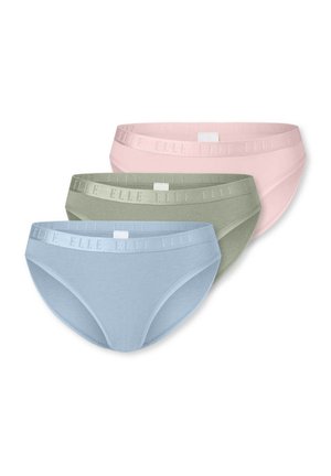 3-PACK - ELLE SUPER SOFT - Bikini pezzo sotto - rose light green light blue
