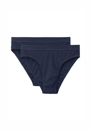 SLIP CUT 2ER-PACK PURE NATURE  - Slip - dunkelblau