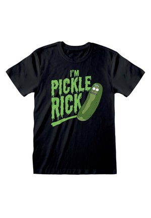 RICK AND MORTY IM PICKLE RICK - Camiseta estampada - black