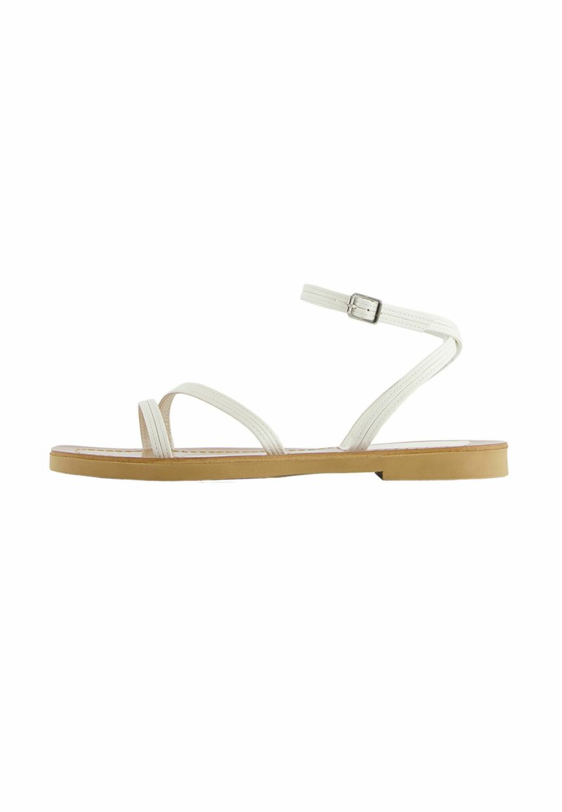 Bershka Sandalen wit