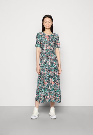 JDYSVAN O-NECK DRESS - Day dress - black