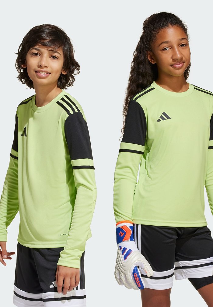 adidas SQUADRA 25 GOALKEEPER LONG SLEEVE KIDS - Equipación portero - pulse lime black