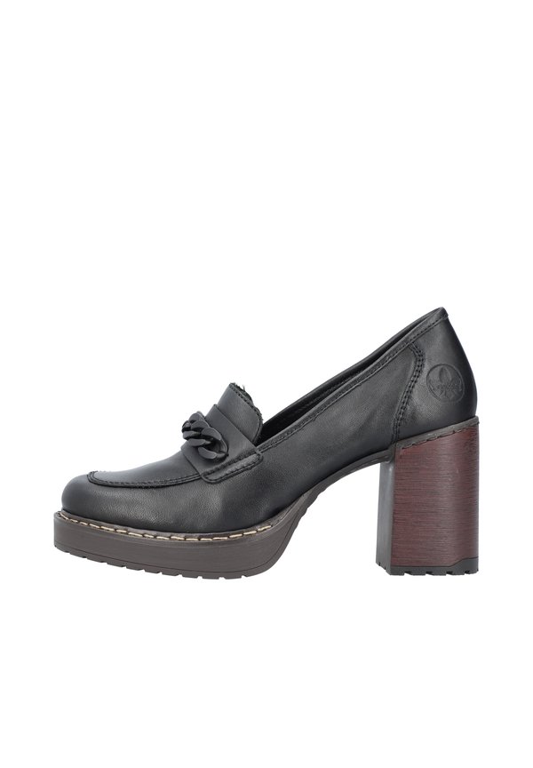 High Heel Pumps - nachtschwarz