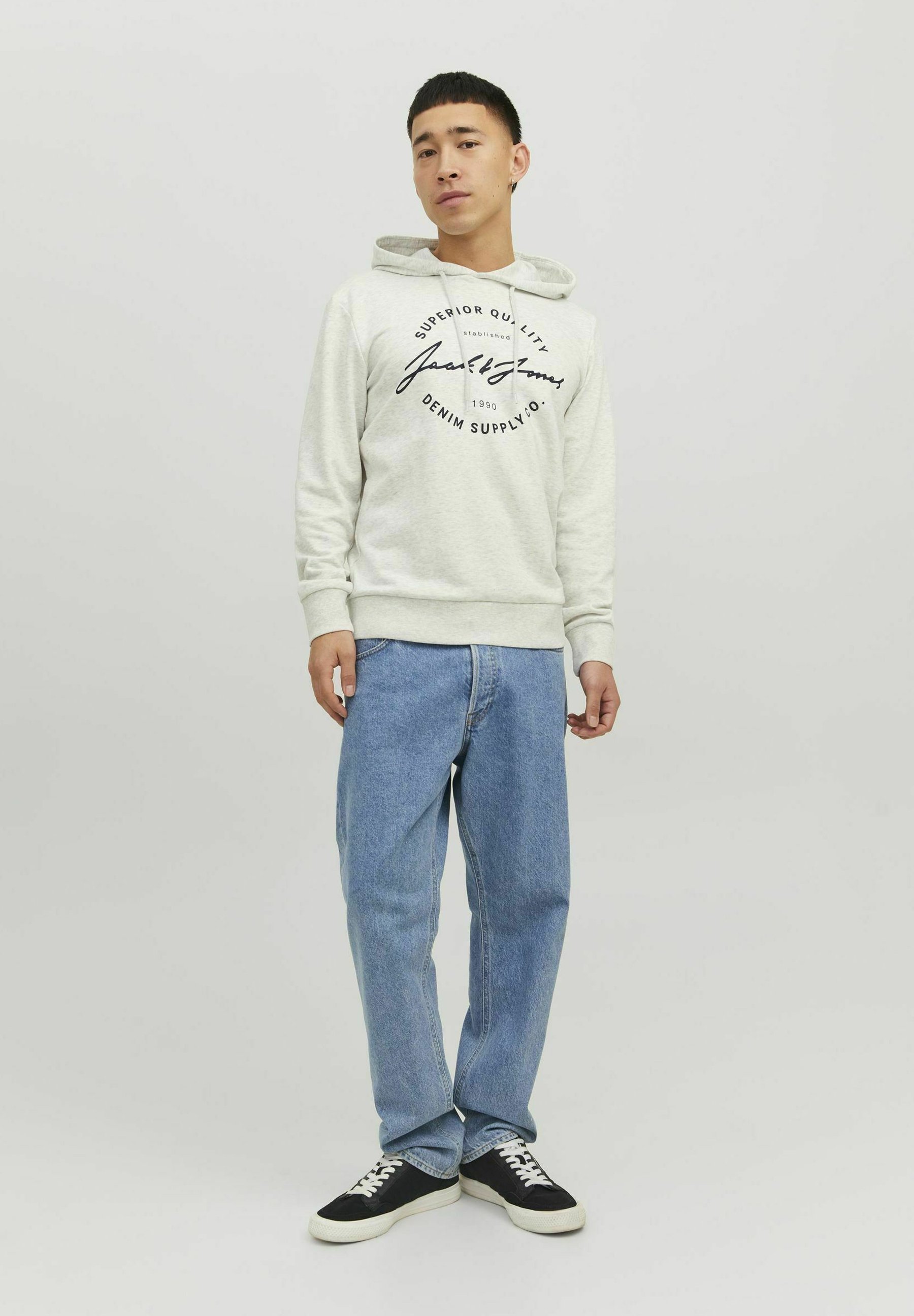 Jack & Jones PREMIUM JPRBLUARCHIE NOOS - Felpa con cappuccio - deep teal/petrolio