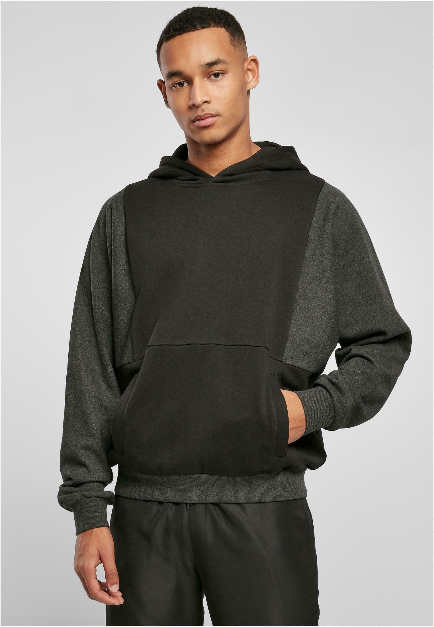 Urban Classics Kapuzenpullover black charcoal/schwarz Zalando