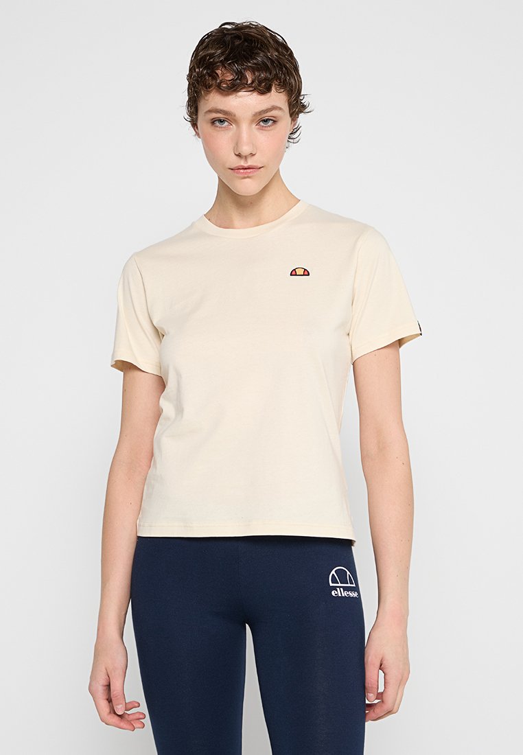 Ellesse T-shirt print zandkleur Ellesse T-shirt print zandkleur
