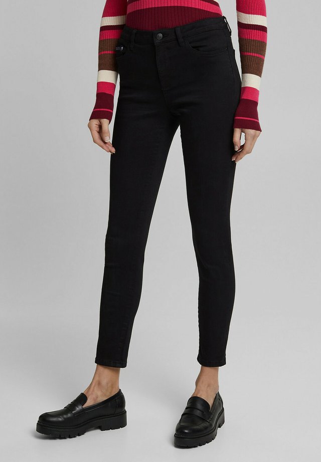 Slim fit jeans - black