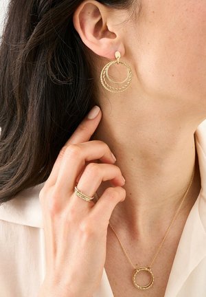 Saunier, Boucles d'oreilles - gold-coloured